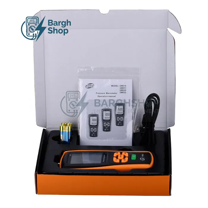 BENETECH GM522 فشار سنج بنتک قیمت و خرید از برق شاپ