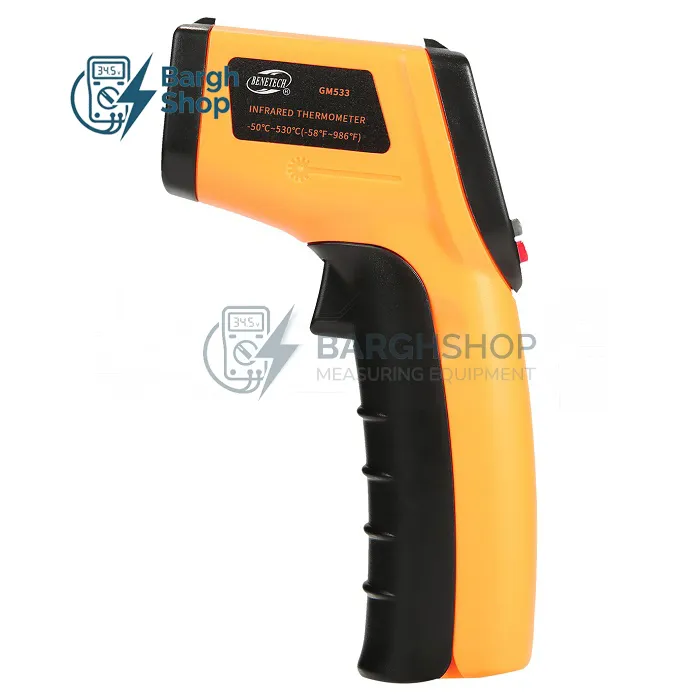 BENETECH GM533 قیمت و خرید دماسنج تفنگی بنتچ در برق شاپ