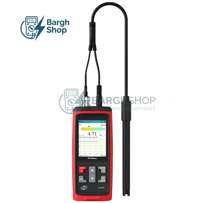 BENETECH GT770 پی اچ متر پرتابل بنتک در برق شاپ