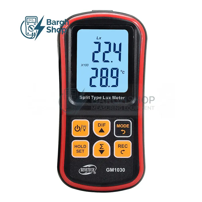 Benetech GM1030 لوکس متر پروب مجزا بنتک در نیروسنجش برق شاپ