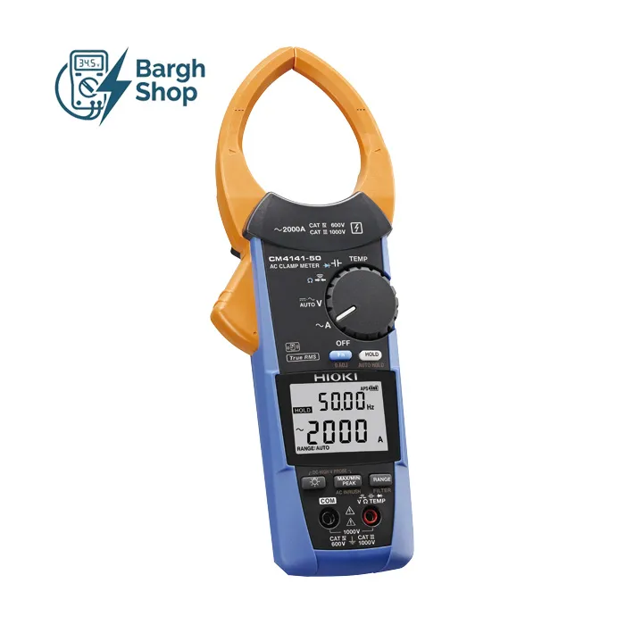 CM4141-50 کلمپ آمپرمتر هیوکی ژاپن در اندازه گیری برق شاپ