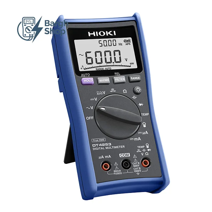 DT4253 مولتی متر دیجیتال در نمایندگی هیوکی شرکت برق شاپ