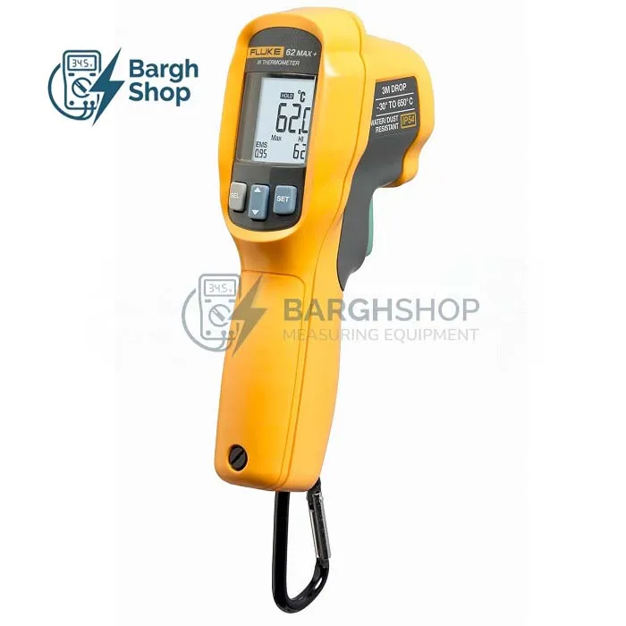 FLUKE 62max+ دماسنج لیزری و مادون قرمز فلوک در برق شاپ