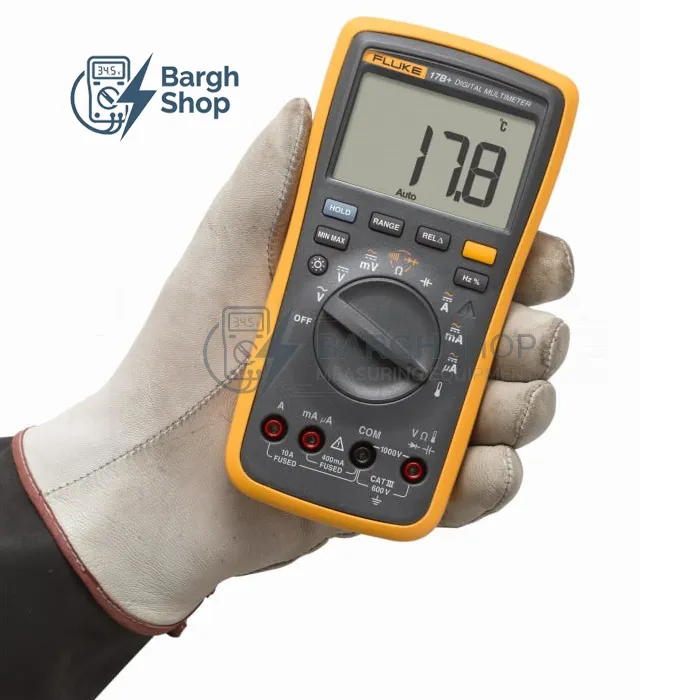 Fluke 17B+ مولتی متر دیجیتال فلوک در نیروسنجش برق شاپ