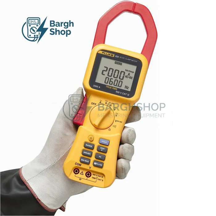 Fluke 355 کلمپ متر فلوک 2000 آمپر در برق شاپ