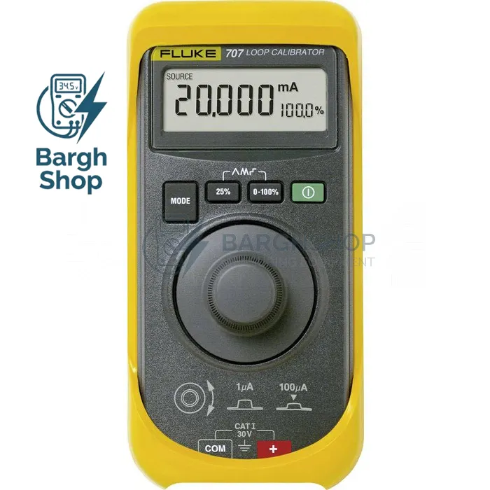 Fluke 707 Current Loop Calibrator with Quick Click Knob AT BARGHSHOPCO