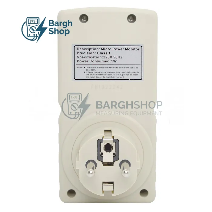 GM86-BENETECH پاورمتر پریزی بنتک قیمت و خرید از برق شاپ