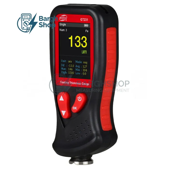 GT231 benetech شرکت نیروسنجش برق شاپ نمایندگی ضخامت سنج بنتک