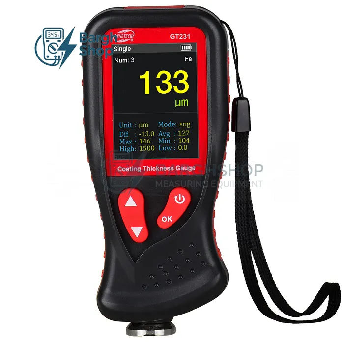 GT231 benetech قیمت و خرید ضخامت سنج رنگ بنتک در برق شاپ