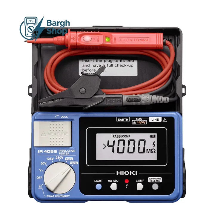 IR4056-میگر 1000 ولت هیوکی در نمایندگی رسمی نیروسنجش برق شاپ