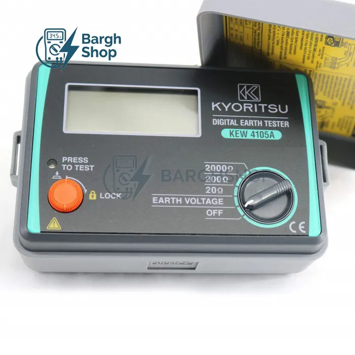 Kyoritsu 4105A ارت تستر 3 سیم کیوریتسو در برق شاپ
