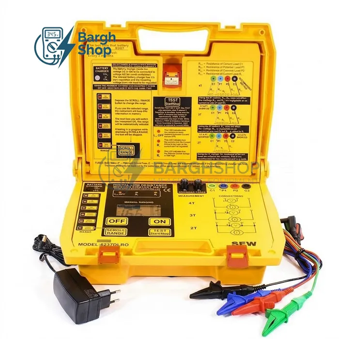 SEW 6237 DLRO قیمت و خرید میکرو اهم متر در برق شاپ
