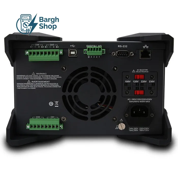 UDP4303S منبع تغذیه 4 کانال یونیتی در برق شاپ صدور فاکتور رسمی