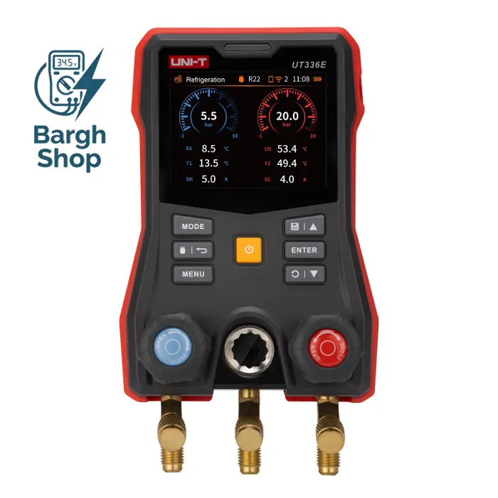 UT336E-KIT-فاکتور رسمی شرکتی گیج منیفولد دیجیتال یونیتی در برق شاپ