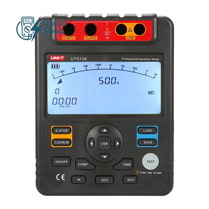 UT513A-میگر 5 کیلو ولت یونیتی در اندازه گیری برق شاپ