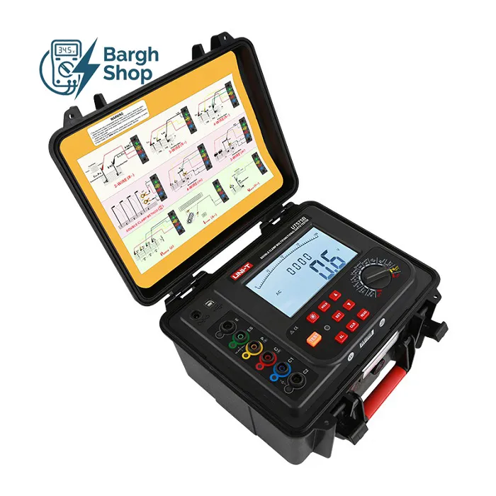 UT575B-ارت سنج 4 سیم و کلمپی یونیتی برق شاپ