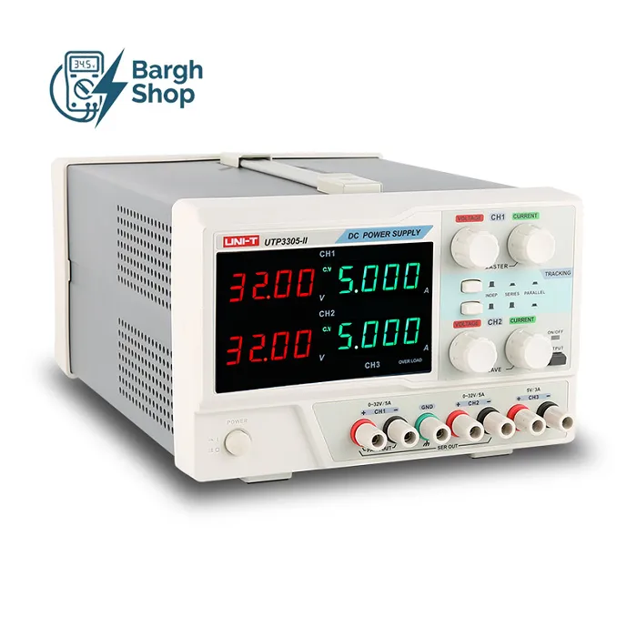 UTP3305-II یونیتی منبع تغذیه 3 کانال قیمت و خرید در شرکت برق شاپ