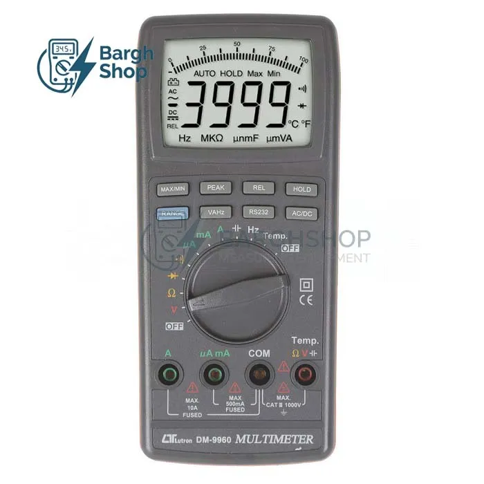 dm-9960 مولتی متر لوترون در نیرو سنجش برق شاپ