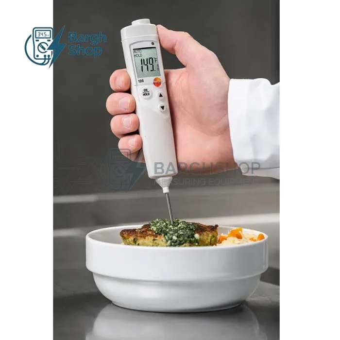 testo-106-قیمت و خرید دماسنج مواد غذایی تستو از نمایندگی برق شاپ