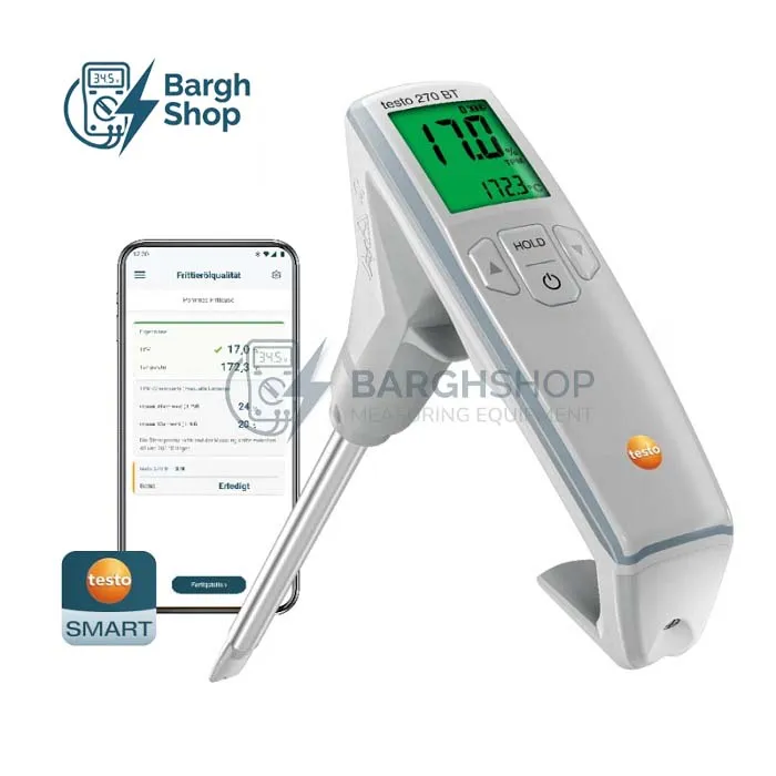 testo-270-bt تستر کیفیت روغن بلوتوثی تستو در برق شاپ