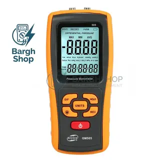 GM505-BENETECH Pressure Manometer IN BARGHSHOP
