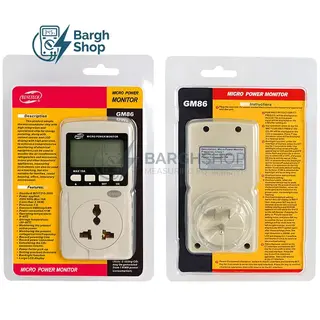 GM86-BENETECH پاور متر پریزی بنتچ در برق شاپ