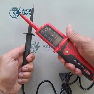 تصویر اختصاصی تستر دوبل قرمز دیجیتال یونیتی مدل UT15C سایت ابزار سنجش برق شاپ