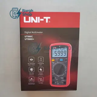 تصویر اختصاصی مولتی متر یونیتی در سایت برق شاپ مدل UT890D شرکت نیروسنجش