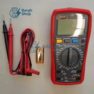 تصویر اختصاصی مولتی متر یونیتی در سایت برق شاپ مدل UT890D شرکت نیروسنجش 6
