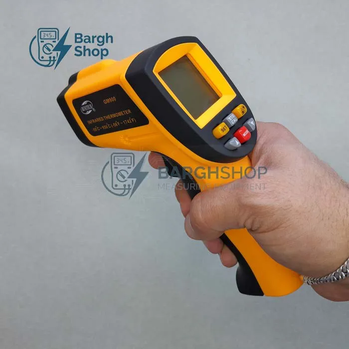 تصویر اختصاصی دماسنج لیزری 900 درجه بنتک GM900 نمایندگی بنتچ سایت برق شاپ 7