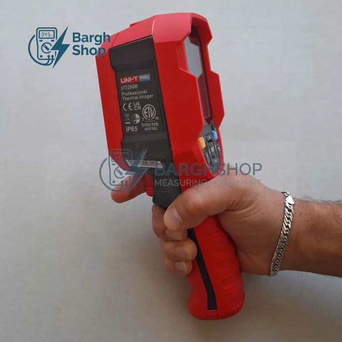 تصویر اختصاصی دوربین حرارتی یونیتی UNI-T UT260B شرکت برق شاپ نمایندگی یونیتی 11