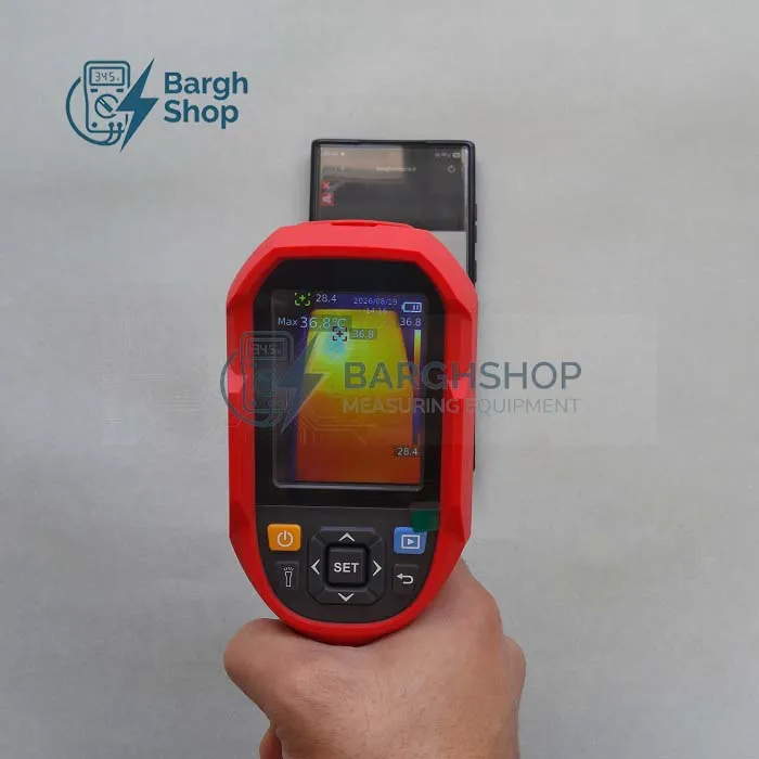 تصویر اختصاصی دوربین حرارتی یونیتی UNI-T UT260B شرکت برق شاپ نمایندگی یونیتی 12