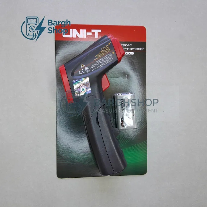 تصویر اختصاصی سایت برق شاپ برند یونیتی مدل ut300s ترمومتر و دماسنچ لیزری 4