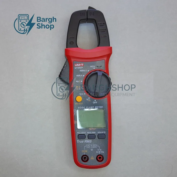 تصویر اختصاصی سایت نیرو سنجش برق شاپ برند یونیتی مدل UNI-T UT203 PLUS 1