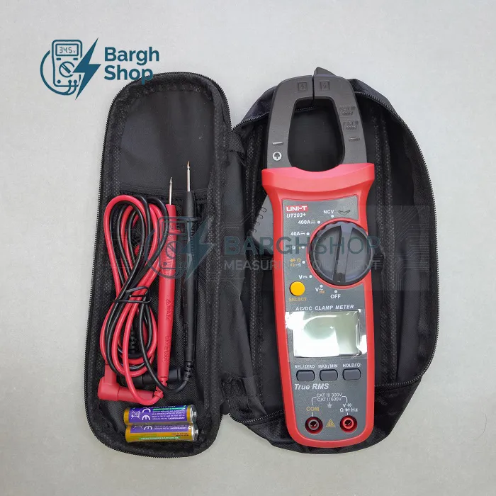 تصویر اختصاصی سایت نیرو سنجش برق شاپ برند یونیتی مدل UNI-T UT203 PLUS 3