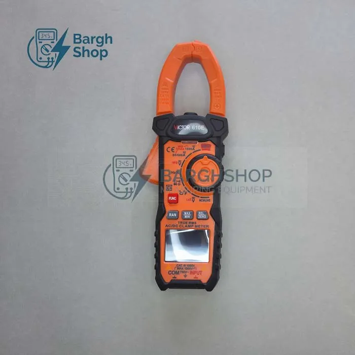 تصویر اختصاصی کلمپ آمپرمتر ویکتور VC610E شرکت نیروسنجش برق شاپ 1