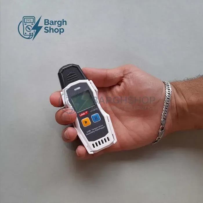 دیتالاگر دما و رطوبت یونیتی unit ut330th عکس اختصاصی نمایندگی شرکت برق شاپ 3