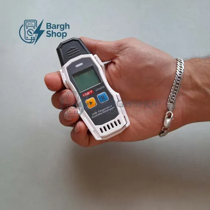 دیتالاگر دما و رطوبت یونیتی unit ut330th عکس اختصاصی نمایندگی شرکت برق شاپ 4