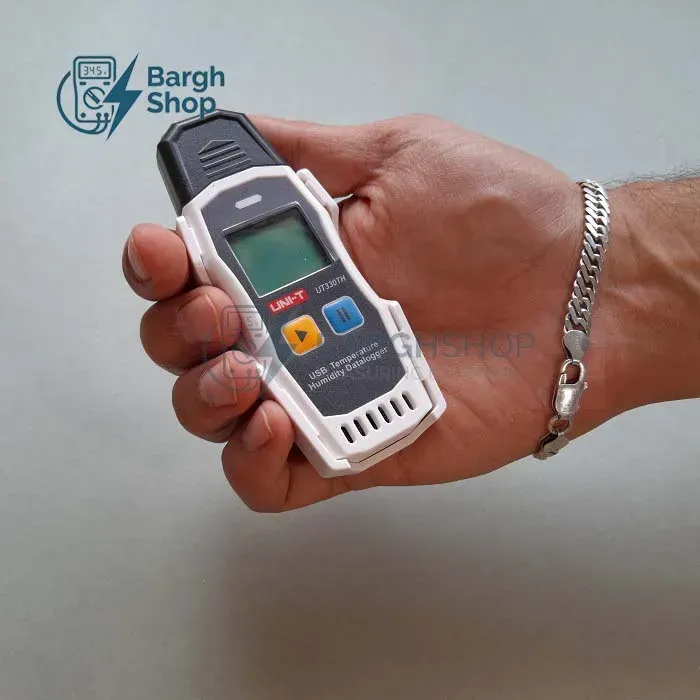 دیتالاگر دما و رطوبت یونیتی unit ut330th عکس اختصاصی نمایندگی شرکت برق شاپ 5