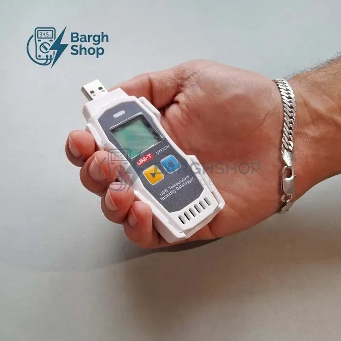 دیتالاگر دما و رطوبت یونیتی unit ut330th عکس اختصاصی نمایندگی شرکت برق شاپ 6