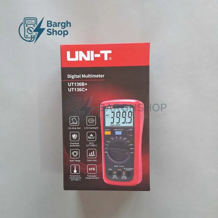 عکس اختصاصی مولتی متر یونیتی مدل UT136C در نمایندگی یونیتی شرکت برق شاپ