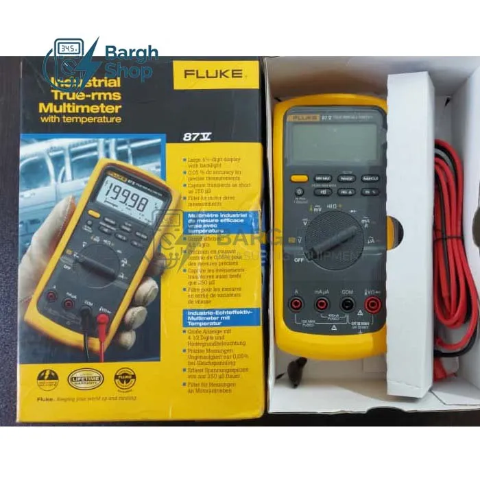 مولتی متر فلوک FLUKE 87V عکس اختصاصی سایت برق شاپ