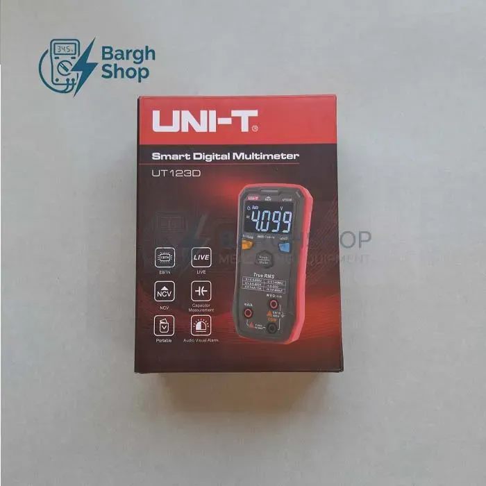 مولتی متر یونیتی UNIT UT123D عکس اختصاصی نمایندگی یونیتی  شرکت نیرو سنجش برق شاپ