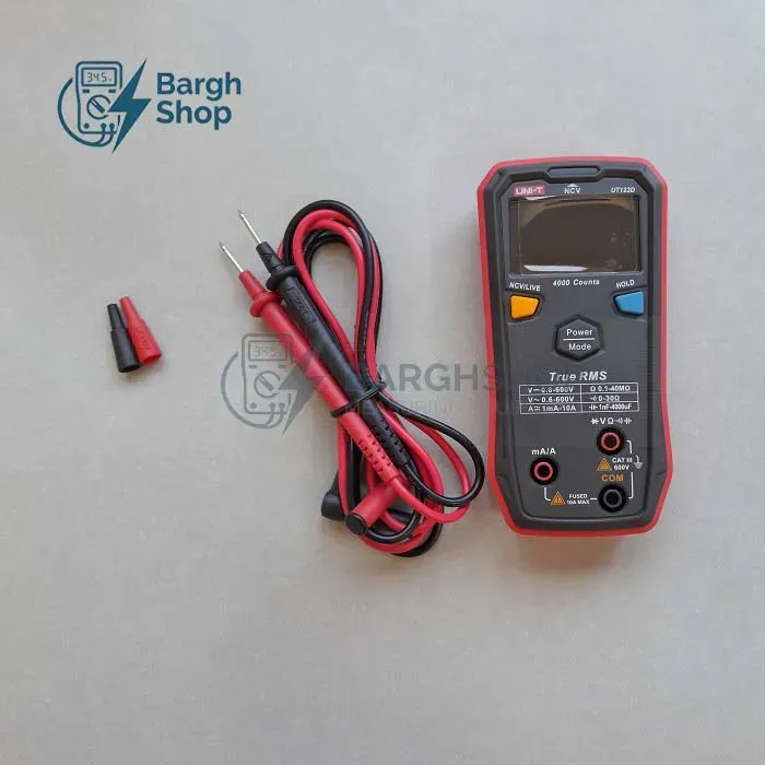 مولتی متر یونیتی UNIT UT123D عکس اختصاصی نمایندگی یونیتی  شرکت نیرو سنجش برق شاپ 4