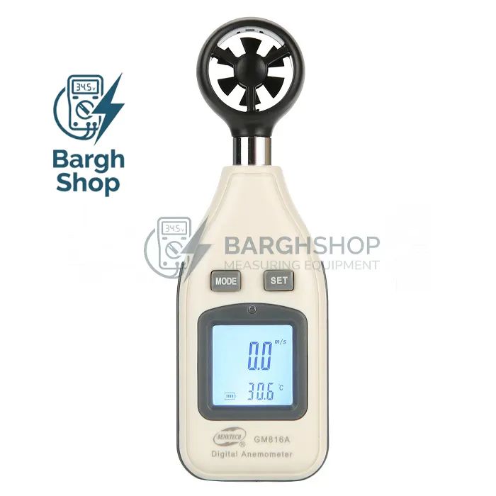 باد سنج و دما سنج دیجیتال پرتابل بنتک Benetech GM816A