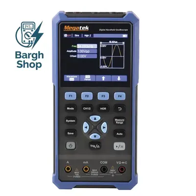 اسیلوسکوپ دستی دیجیتال مگاتک مدل MEGATEK 2C202
