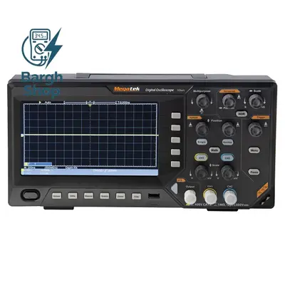 ​اسیلوسکوپ دیجیتال ۱۰۰ مگاهرتز دو کانال مگاتک MEGATEK 2D10
