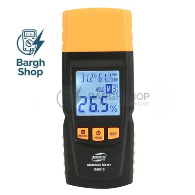 رطوبت‌ سنج چوب و دما و رطوبت محیط بنتک Benetech GM610