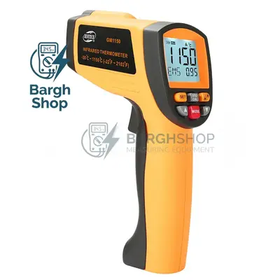 ترمومتر لیزری ۱۱۵۰ درجه بنتک Benetech GM1150