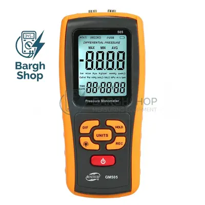 فشارسنج و مانومتر دیجیتال بنتک مدل BENETECH GM505